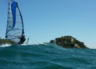  Windsurfen lernen im Var 